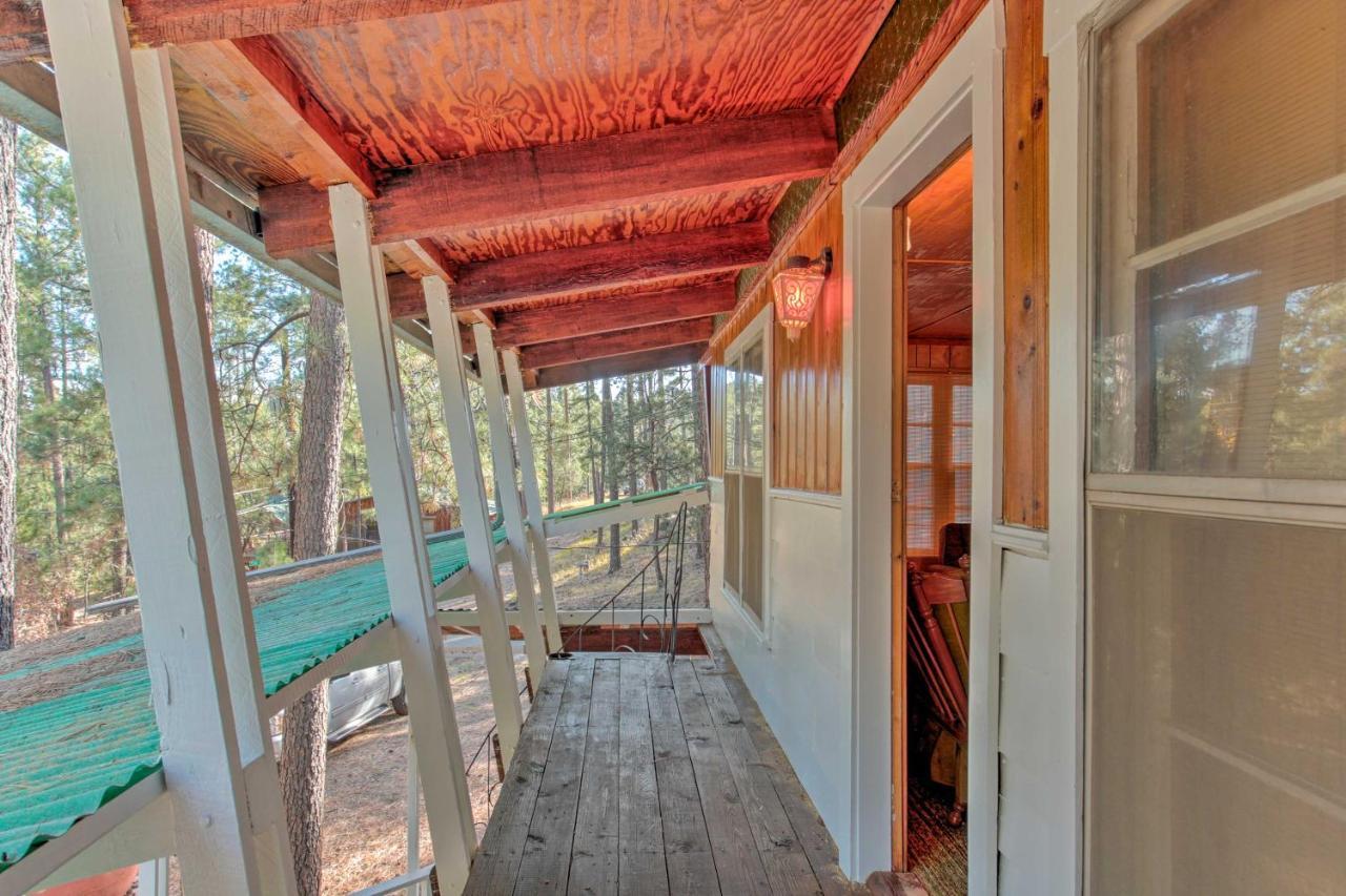 Ruidoso Cabin With Forest Views And Covered Porch Kültér fotó