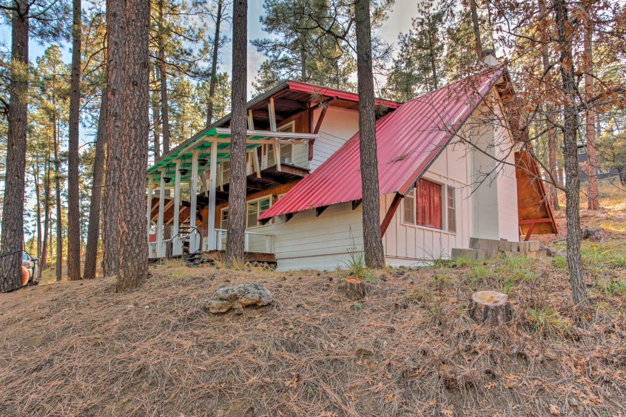 Ruidoso Cabin With Forest Views And Covered Porch Kültér fotó